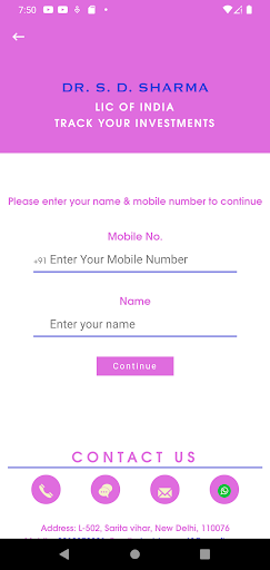 Prakriti Touch Clinic Screen 2