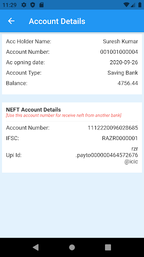 Samay Bachat Customer App Screen 3