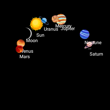 Android application Pocket Planets screenshort