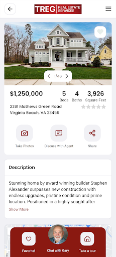 TREG Real Estate Services Screen 3