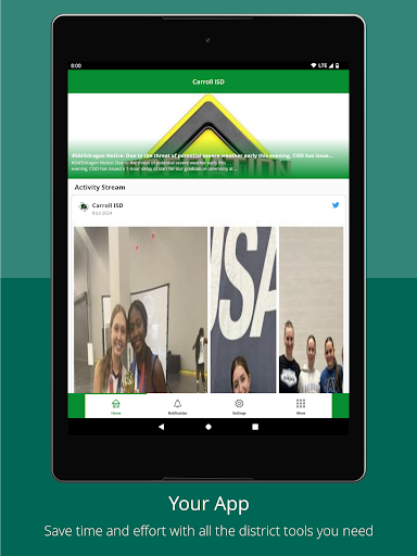 Android application Carroll ISD screenshort