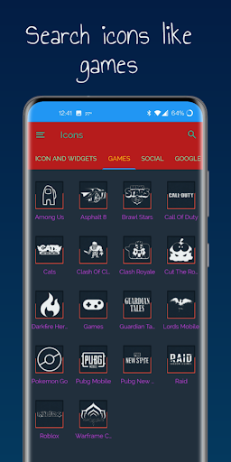Black Beauty - Icon Pack Screen 3