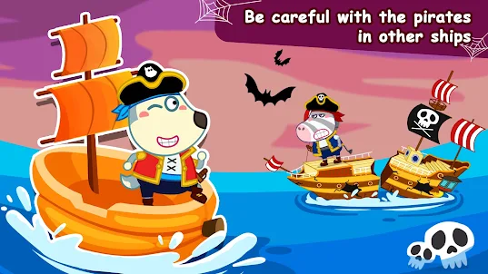 Wolfoo Captain: Boat and Ship