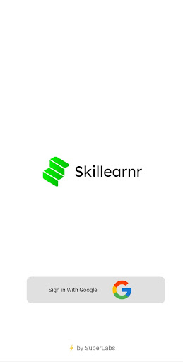 Android application Skillearnr screenshort