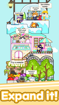 Game screenshot Merge Meow Cafe : Coffee cat apk download