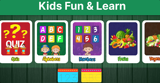 Preschool Kids Learning Games