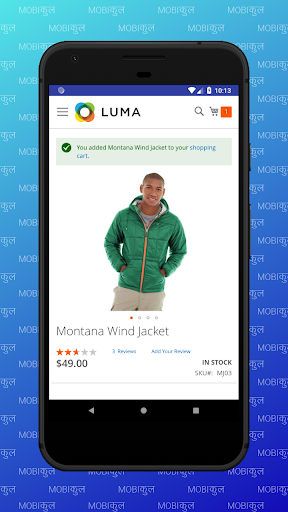 Screenshot of Magento 2 Hybrid Mobile App