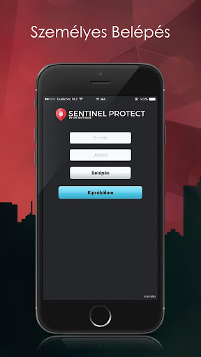 Android application Sentinel Protect screenshort