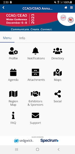 Android application CCAO/CEAO Annual Conference screenshort