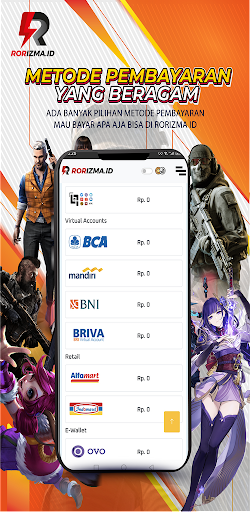 RORIZMA ID - Agen TopUp Murah Screen 3