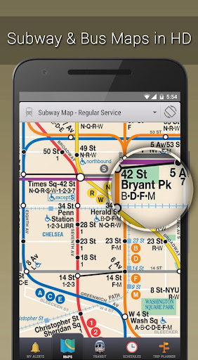 MyTransit NYC Subway, MTA Bus, LIRR & Metro North 3.12.5.6 screenshots 2