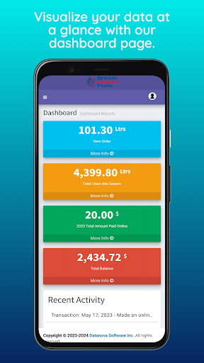 Android application British Empire Fuels screenshort