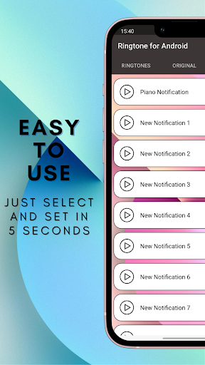 Ringtone for Android™ Screenshot 4 - AppWisp.com