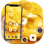 Cover Image of Download Gold Luxury Apple Theme For XS 1.1.3 APK
