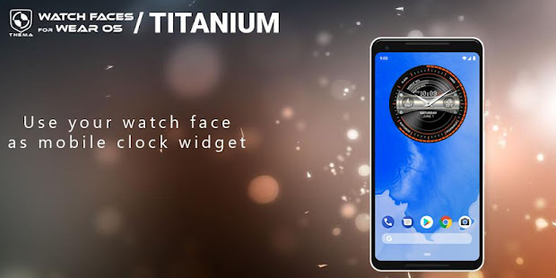 Titanium Watch Face