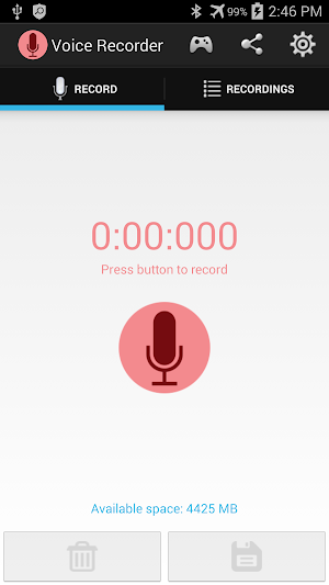 SoftRecorder - Voice Recorder  screenshot 6