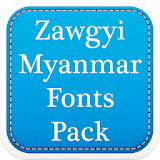 Zawgyi Myanmar Fonts Pack icon