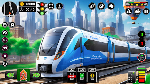 City Train Games Driver Sim 3D 8
