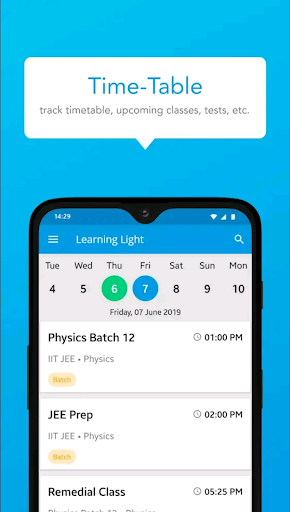 Android application The Rishi Academy screenshort