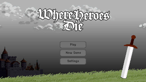 Android application Where Heroes Die screenshort