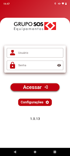 Android application Grupo SOS Equipamentos screenshort