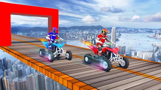 Mega Ramp - Quad Bike Games