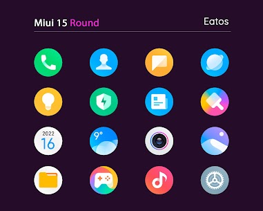 Mi13 Round Icon Pack APK (Patched/Full) 2