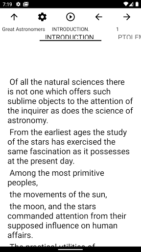 Book, Great Astronomers Screen 2