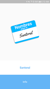 Nombres según el Santoral