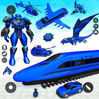 Евро Поезд робот Transform: новый Поезд Игры
