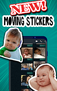 Moving babies Stickers - Animated stickers tafoukt 1.0 APK screenshots 3