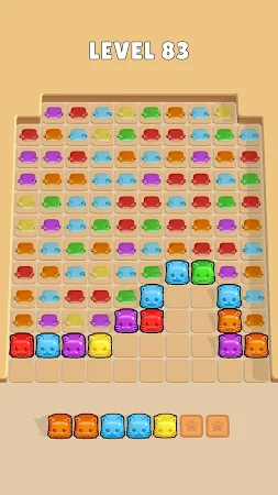 Game screenshot Color Block 3D Puzzle: Cat Jam apk download