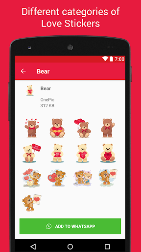 Love Stickers for Whatsapp Screen 3