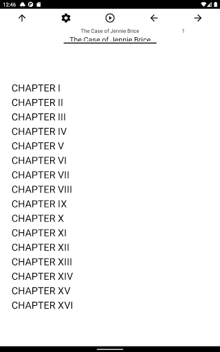 Book, The Case of Jennie Brice Screen 3