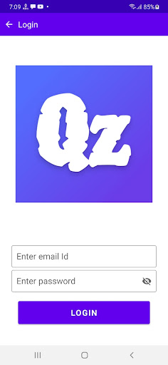 Android application Sharp Quiz screenshort