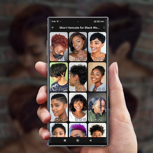 Short Haircuts for Black Women screenshot 10