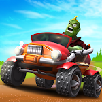 Monster Kart Multiplayer Racing : Buggy Games 2021 Apk