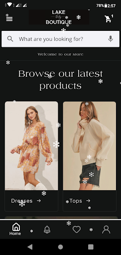 Android application Lake City Boutique screenshort