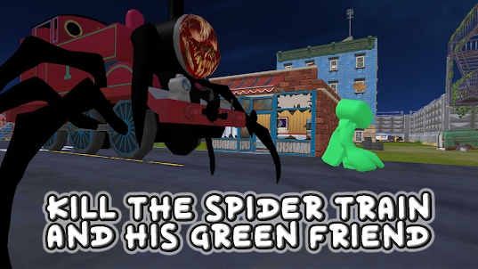 Choo Spider Train horror game