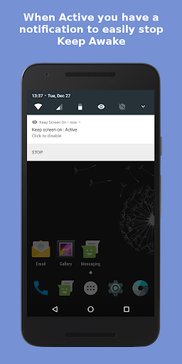 Keep Awake - Quick Settings Ti Screen 3