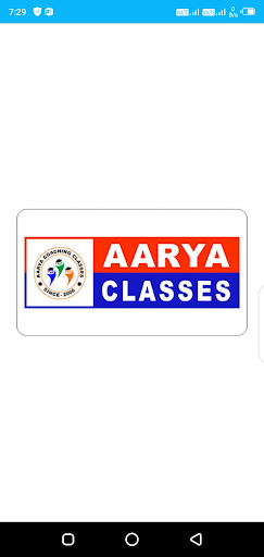 Android application Aarya Coaching Classes screenshort