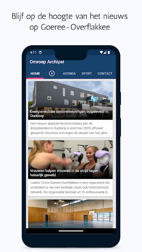 Android application Omroep Archipel screenshort