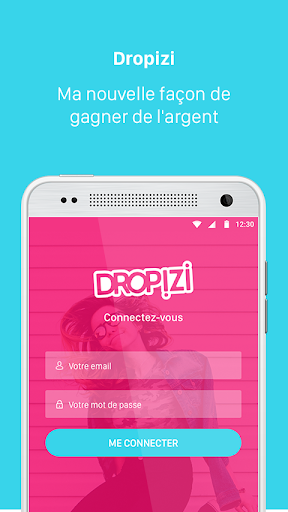Android application Dropizi screenshort