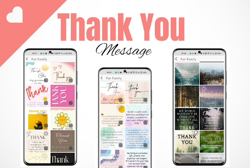 Android application Thank You Messages screenshort