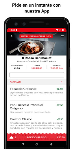 Android application Il Rosso screenshort