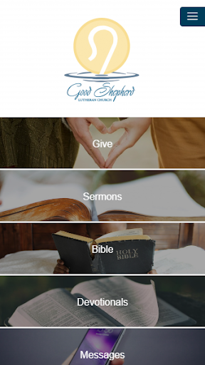 Android application Good Shepherd Lutheran ND screenshort