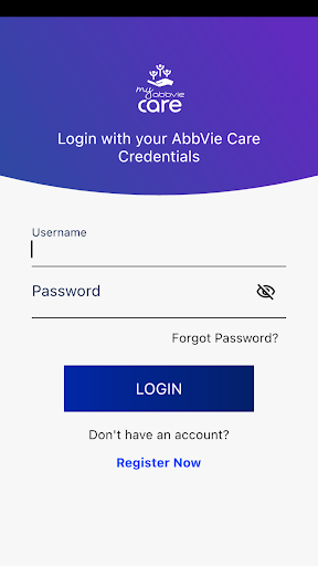 Android application myAbbVieCare Gulf screenshort