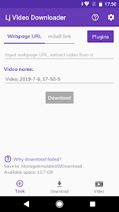 Lj Video Downloader MOD APK 1.0.90 (Patch Unlocked) 1