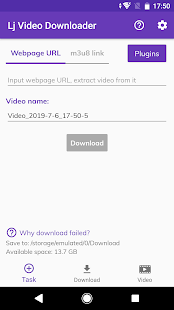 Lj Video Downloader (m3u8,mp4) Screenshot