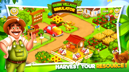 Big Farm Village Simulator